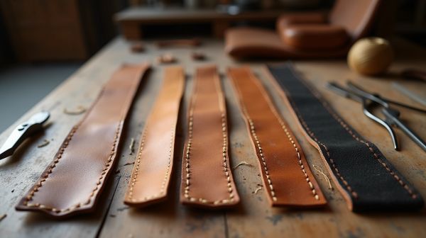 Lanières cuir pour vos créations en maroquinerie et artisanat