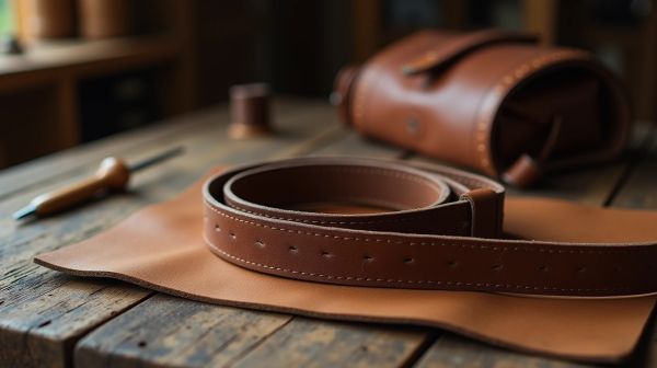 Lanières cuir pour vos créations en maroquinerie et artisanat